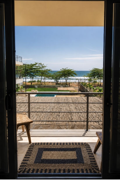 Ocean view from room